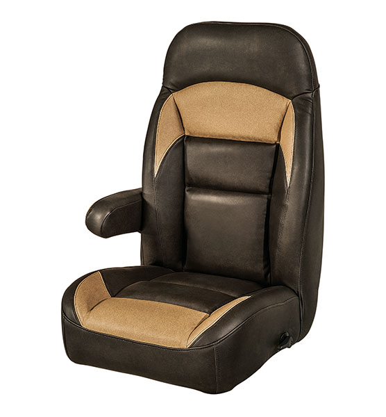 Williamsburg Furniture Custom Captain’s Chair Black and Beige