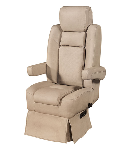 Williamsburg Furniture Custom Captain’s Chair Light Beige