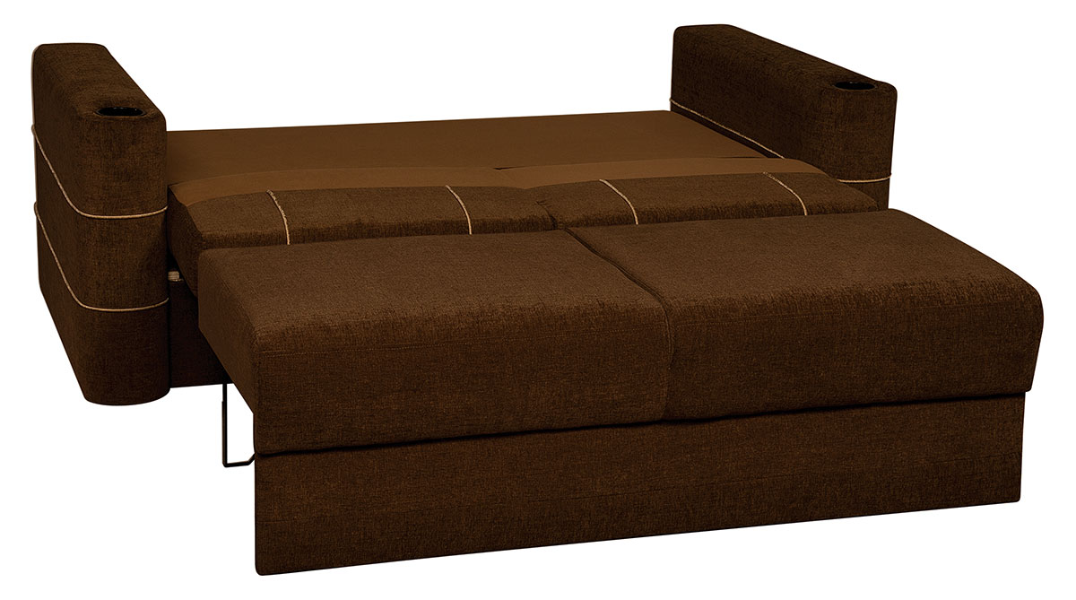 Williamsburg Furniture Visionary Sleeper Sofa Fabric Down in Bed Position