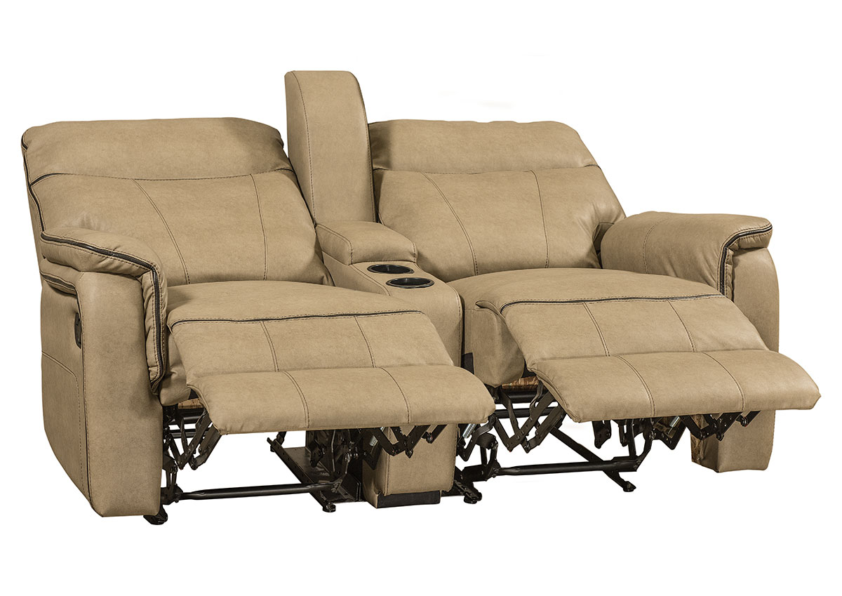 Williamsburg Furniture Eclipse Home Theater Seating Beige Reclined